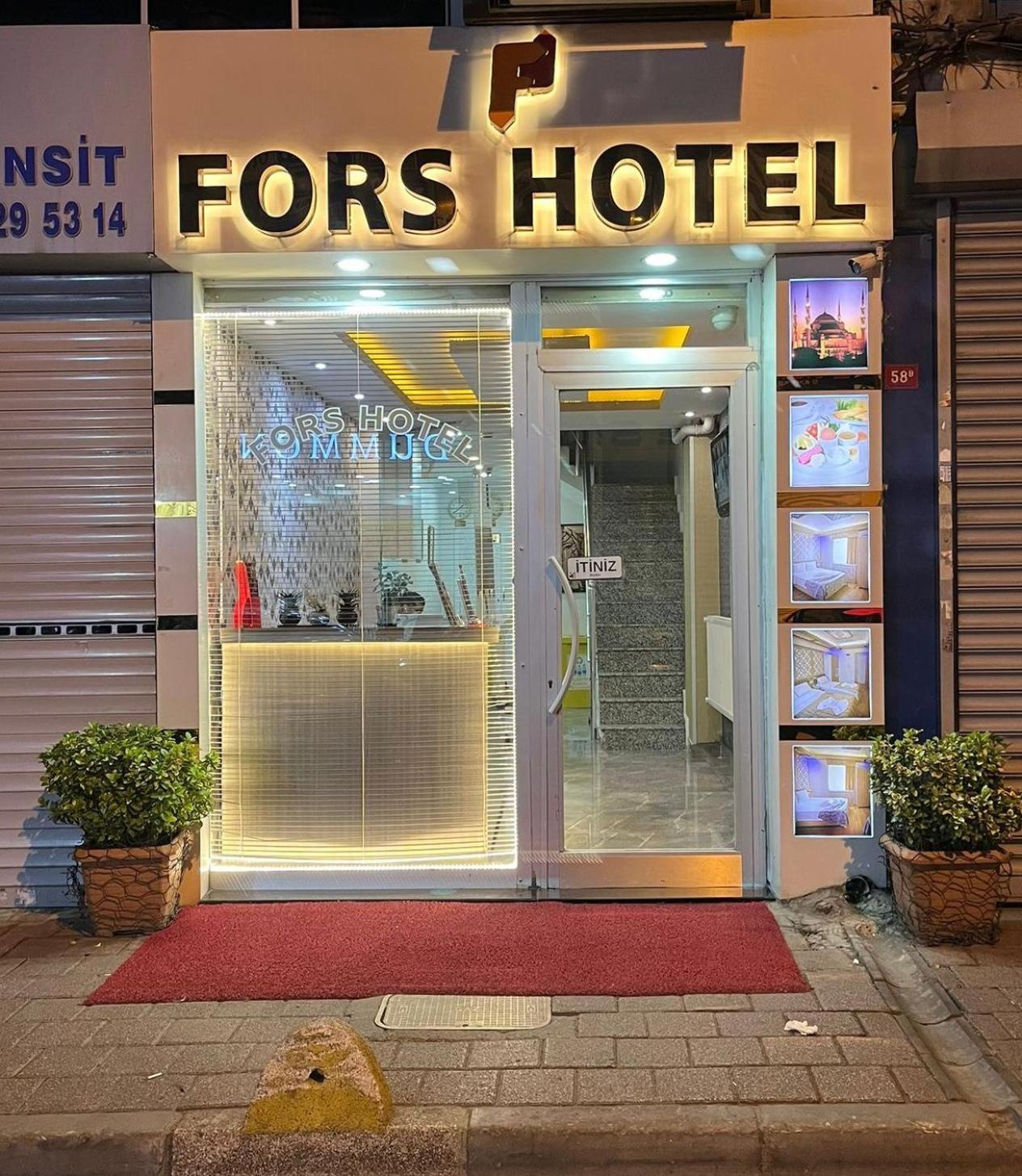 Fors Hotel Istanboel Buitenkant foto